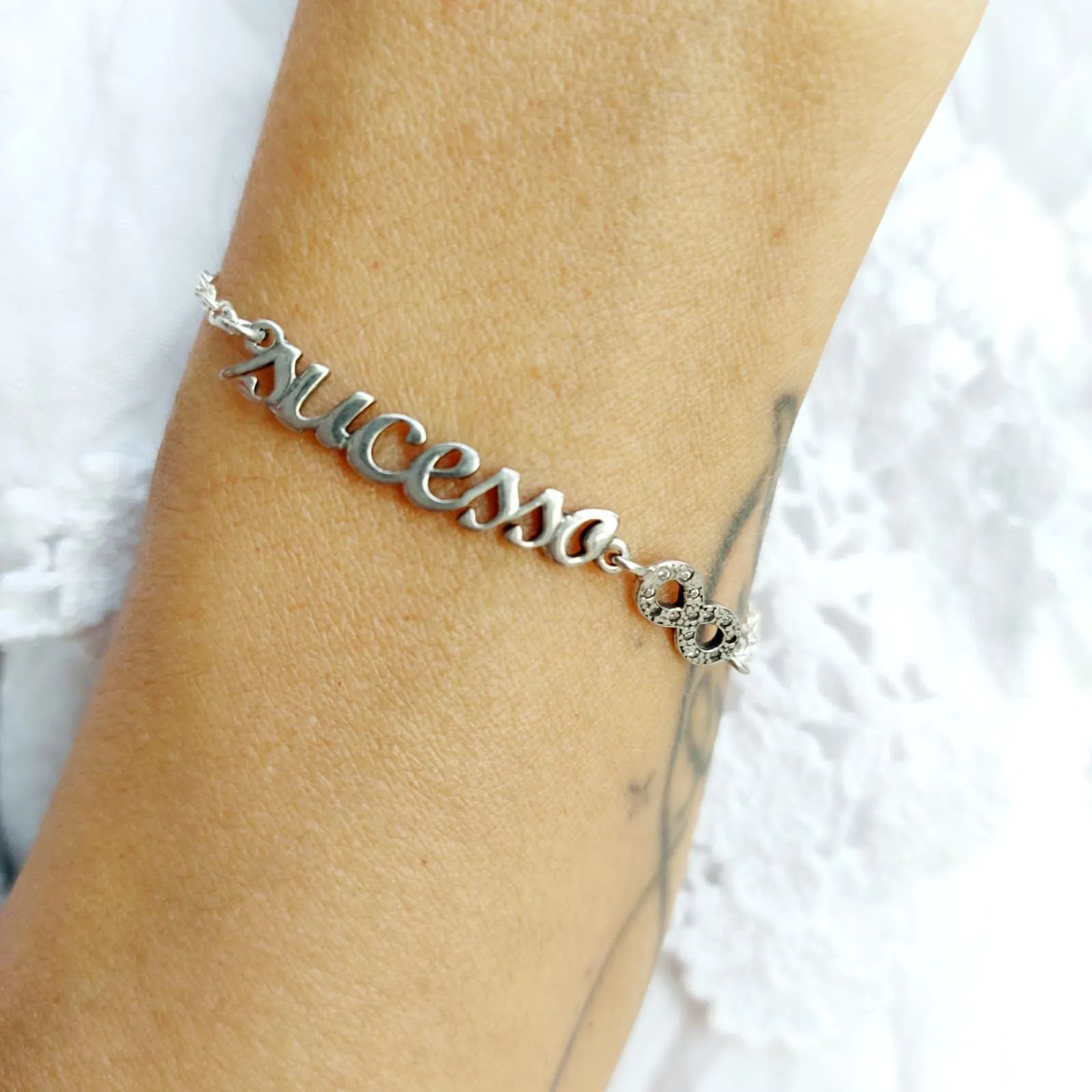 Pulseira Prata 925 Envelhecida Sucesso