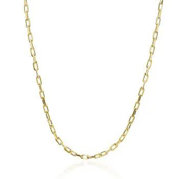 Cordo Dourado Masculino Tijolinho 1mm 70cm