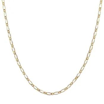Cordo Dourado Masculino Fgaro 3mm 50Cm