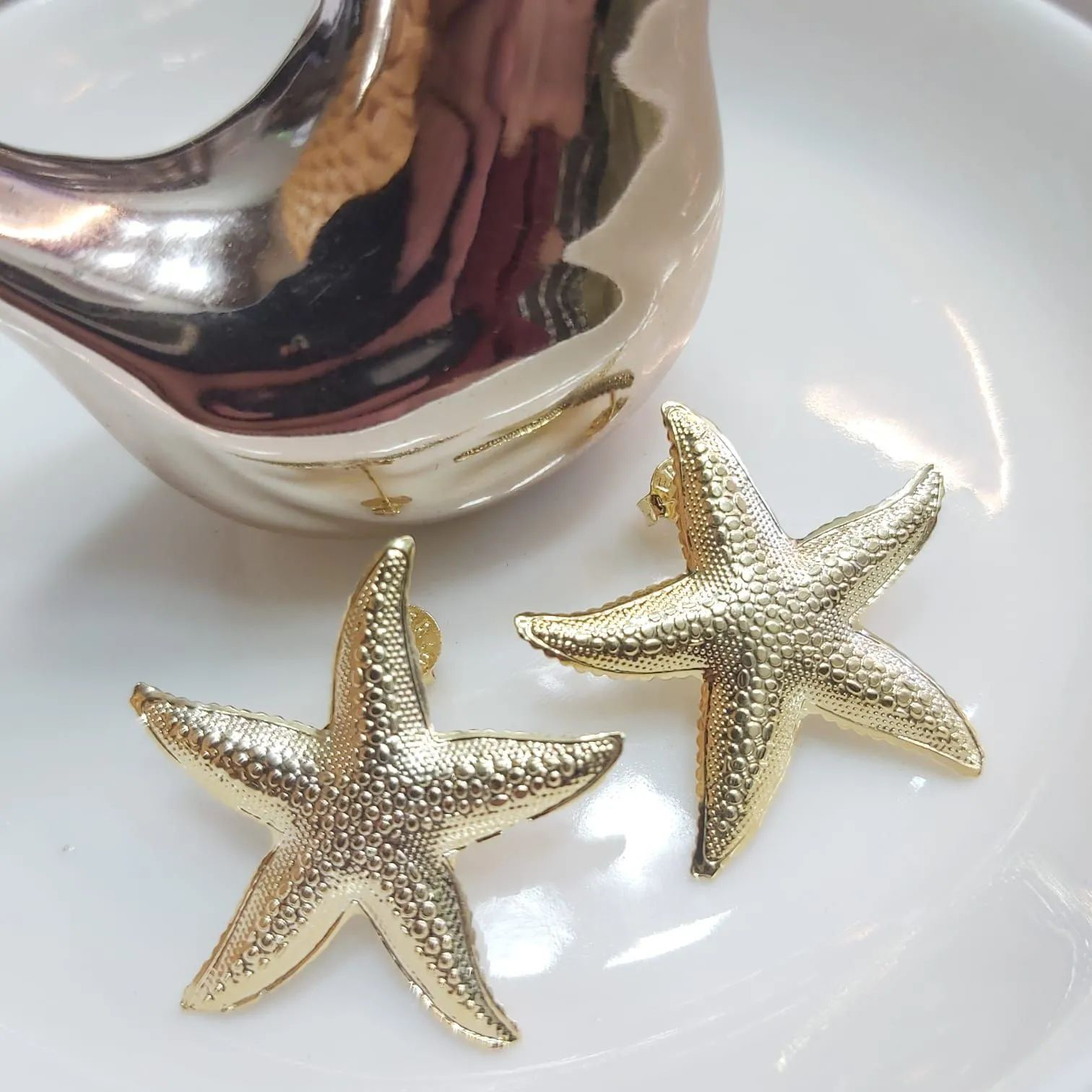 Brinco Dourado Estrela do Mar