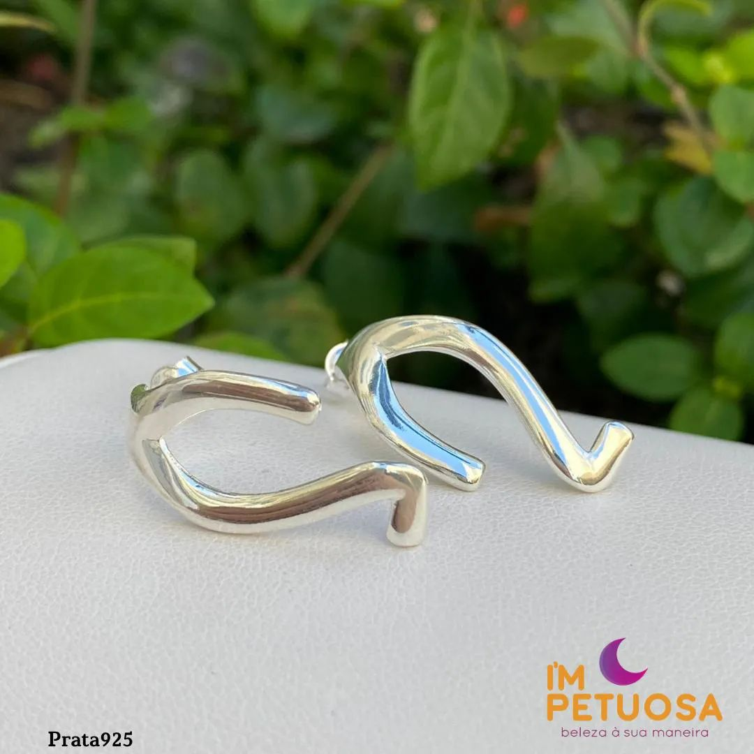 Brinco Prata 925 Ear Hook