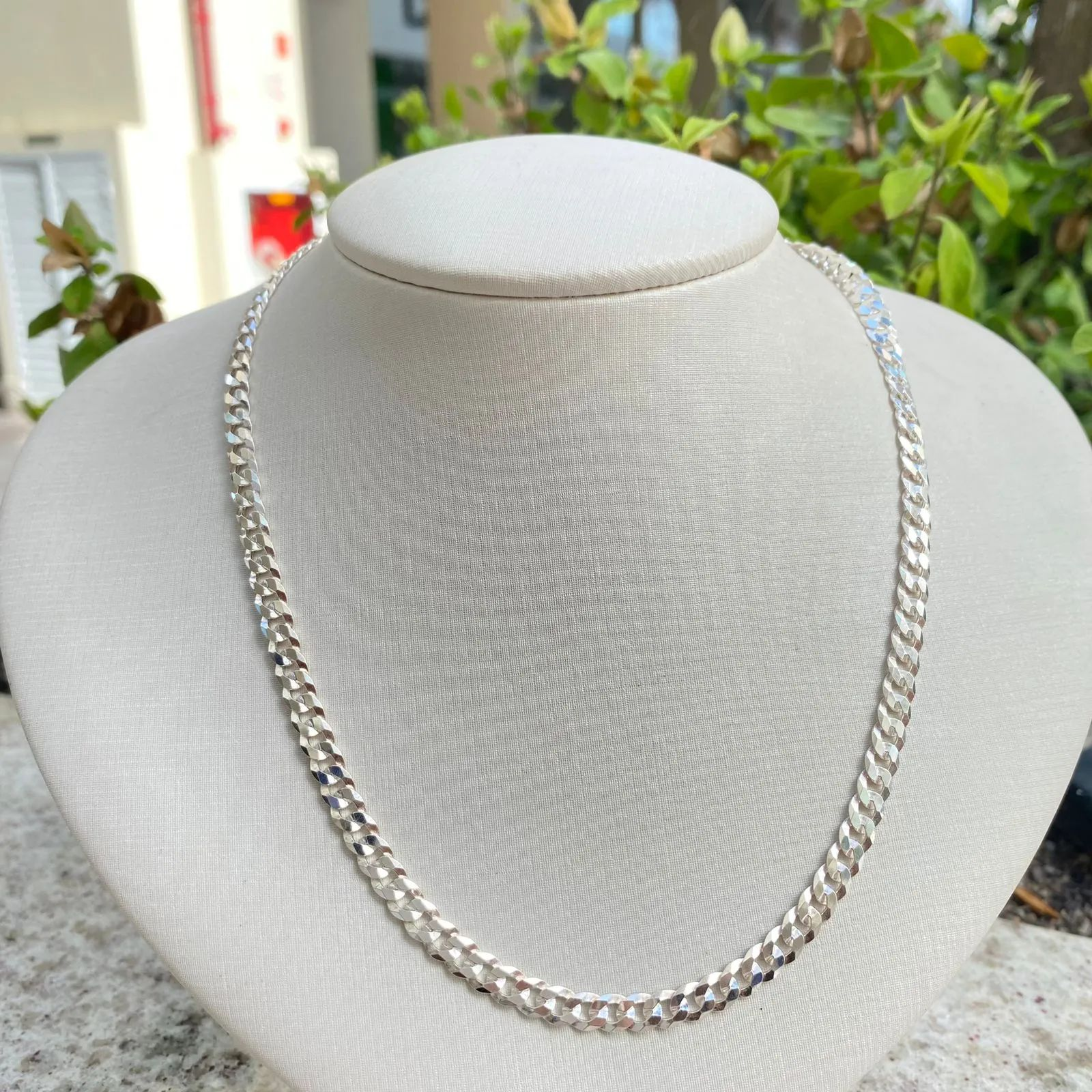 Cordo Prata 925 Groumet 60cm 5,3mm