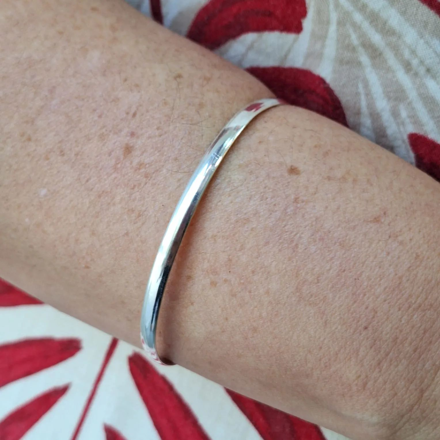 Bracelete Prata 925 Fio Redondo 3.9mm