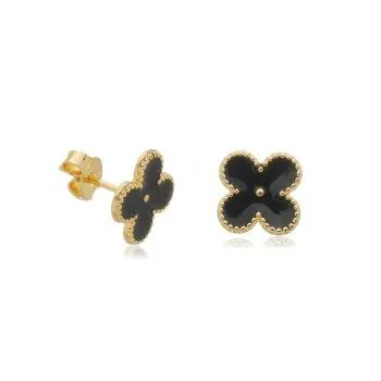 Brinco Dourado Trevo