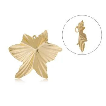 Pingente Dourado Acer Frisada