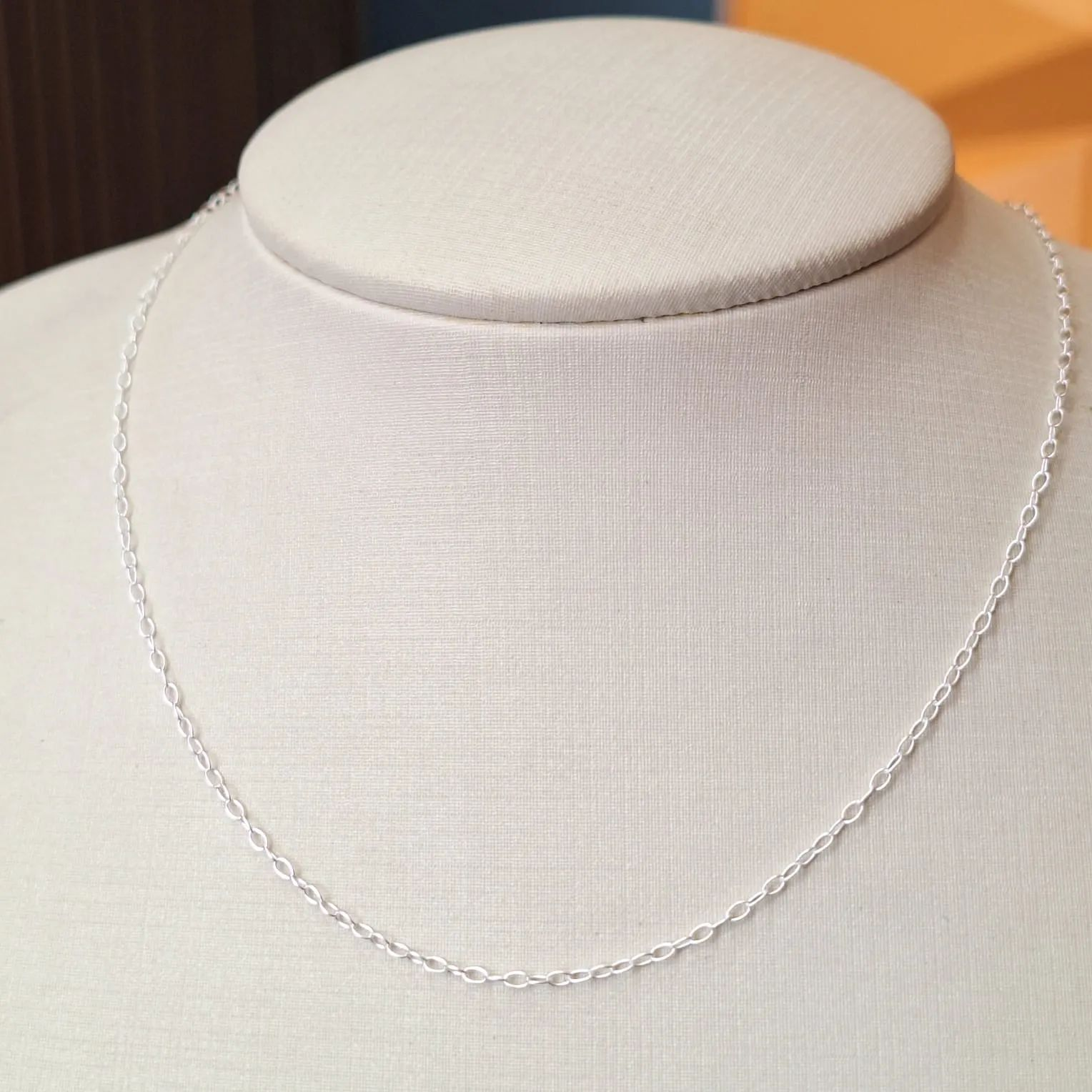 Correntinha Prata 925 Elo Americano 40cm
