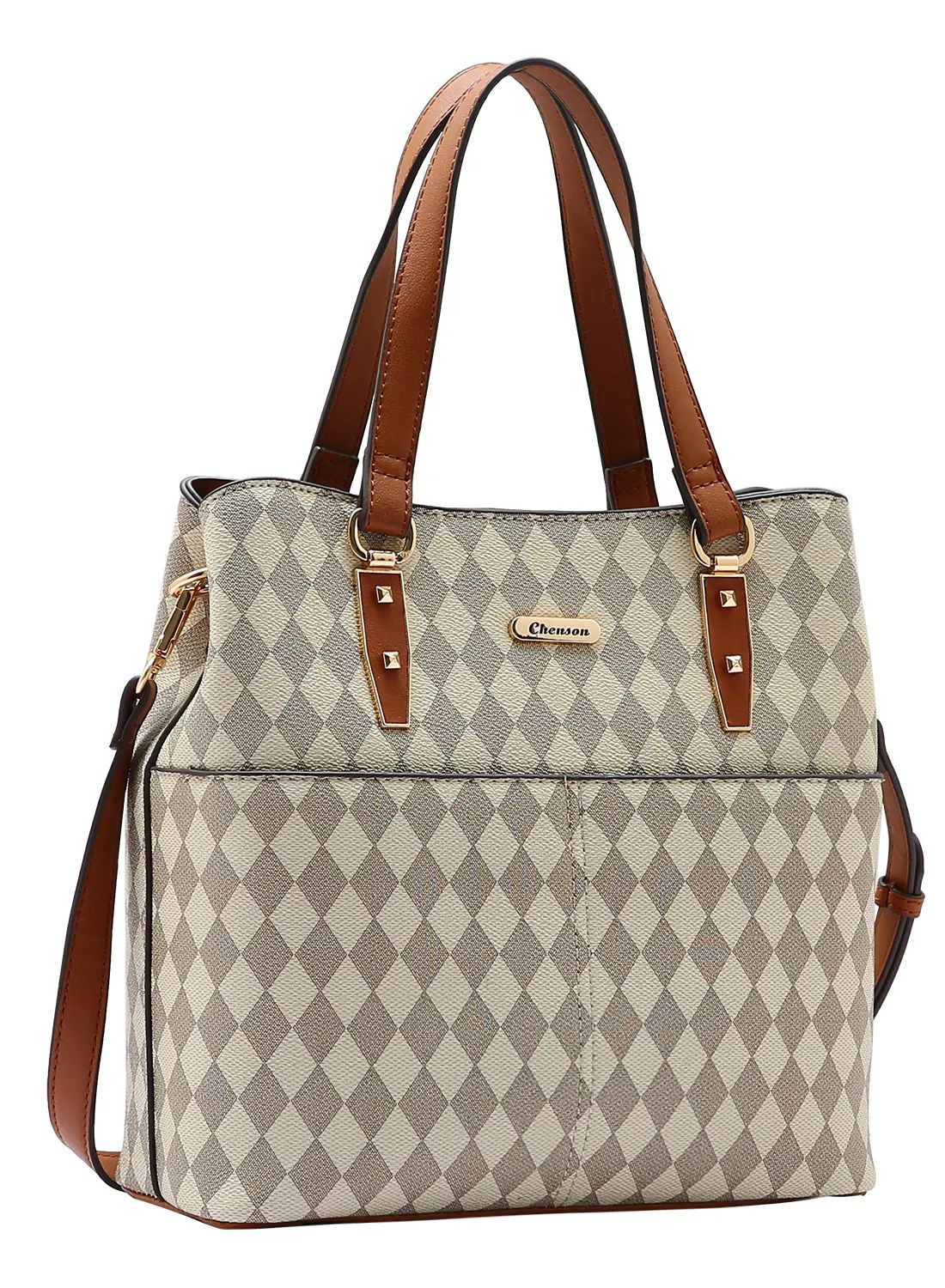 Bolsa Feminina Chenson Original Geomtrica Saco