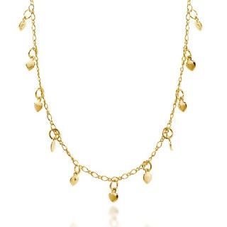 Chocker Dourada Coraes Pequenos