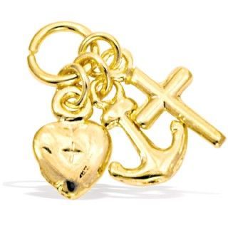 Pingente Dourado Patu Pingentes