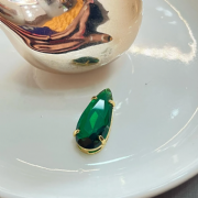 Pingente Dourado Gota Color