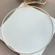 Chocker Prata 925 Aro Torcido