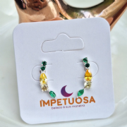 Brinco Prata 925 Mini Ear Cuff Color