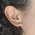 Brinco Dourado Ear Cuff Bolinhas Color
