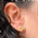 Brinco Dourado EarCuff e Florzinha