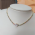 Chocker Dourada Riviera com Corao