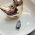 Pingente Dourado Gota Color