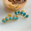 Brinco Dourado Ear Cuff Gotas Color