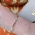 Bracelete Dourado Aro Liso